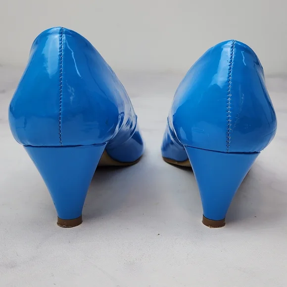 🥳SALE!🥳AJ Valenci blue heels - Picture 4 of 16